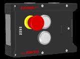 Euchner MGB-L1-APA-AG2A1-M-115224 Locking module MGB-L1-APA (guard locking by spring force) with 2 pushbuttons, emergency stop