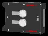 Euchner MGB-L1-ARA-AL2A1-M-L-121088 Locking module MGB-L1-ARA (guard locking by spring force) with 2 pushbuttons, incl label carrier