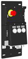 Euchner MGB-L1B-EIA-R-128323 Locking module MGB-L1-EI (guard locking by spring force) with 3 pushbuttons, emergency stop