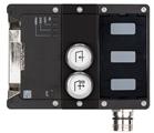 Euchner MGB2-I-BR-U-XK2S5-PY-L-169575 Interlocking module MGB2-I-BR (M23, 2 pushbuttons, door hinge on left)