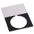 Allen Bradley 800T-X559J 30mm 800T Grey Blank Jumbo Legend Plate