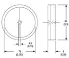 Allen Bradley 92-39 Reflectors for Photo Sensor