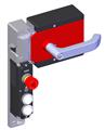 Euchner MGBS-P-L2H-AR-U-R-SH-160522 MGBS set AR, M23, emergency stop, 2 pushbuttons, door hinge on right