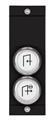 Euchner MSM-1-P-CA-00P0P0-K2-169563 Submodule MSM-1-P (2 illuminated white pushbuttons with symbol)