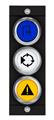 Euchner MSM-1-P-CA-PPP-K3-170572 Submodule MSM-1-P (3 illuminated pushbuttons with symbol)