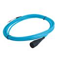 Allen Bradley 1443-CBL-MS2GBC-16S 16 feet of Silicone twisted shielded pair cable w/ molded 2 pin MIL connector and terminated to blunt cut