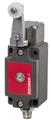 Euchner NZ2HB-511SVM5L060GEC2273 Safety switch NZHB, lever arm with plastic roller, plug connector SVM5