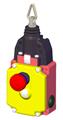 Euchner RPS-M-2131SR300M Rope pull switch with pull-to-reset button for emergency stop device, thimble