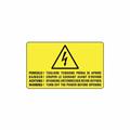 Cabur ETVIN128 Warning labels