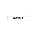 Cabur ETVIN120 Warning labels