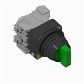 Allen Bradley 800HC-24HRG2KB6DX 30mm Selector Switch 800H PB
