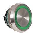 Allen Bradley 800K-30FMG24X10U100 800K 305mm Piezo Push Button 24V AC/DC Illuminated Green 1 NO Symbol