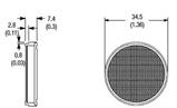 Allen Bradley 92-114 Reflectors for Photo Sensor