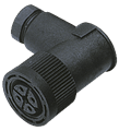 Pepperl+Fuchs V18-W Cable socket in M18 format, ready for make up
