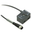 Pepperl+Fuchs VAZ-T1-FK-G10-1M-PUR-V1-G Splitter box G10, AS-Interface to 1x M12 round connector