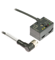 Pepperl+Fuchs VBA-2E-G10-ZAJ-1M-V1-W G10 ultra compact module, 2 inputs, 1 x M12 socket