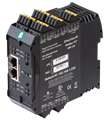 Pepperl+Fuchs ICE3-8IOL-K45P-RJ45 PROFINET IO IO-Link master with 8 inputs/outputs, DIN rail, push-in terminals
