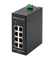 Pepperl+Fuchs ICRL2-U-8RJ45-DIN Ethernet unmanaged switch with 8 RJ45 ports and extended temperature range
