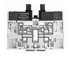 Norgren VM104511AB313B Valve slice, 5/2 Solenoid/solenoid, Internal feed valve 4mm PIF, Push only