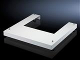 Rittal DK 7507.750 DK base/plinth for FlatBox, W x D: 600 x 600 mm, RAL 7035