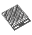 Pepperl+Fuchs REF-H50HT Reflector, rectangular 479 mm x 4725 mm, mounting holes, fixing strap