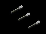 Rittal AS 4050.737 Kablo uç yüksükleri, kablo montajı için, 0,5 mm², beyaz, dökme, 12 mm, 10x100