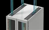 Rittal TX 5541.220 TX Colocation server rack, WxHxD: 800x2200x1200 mm, 47 U, vented sheet steel door at the front, vented sheet steel door at the rear, vertically divided, 130° hinges front and rear
