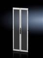 Rittal DK 5301.652 Çelik sac kapı, dikey olarak bölünmüş, havalandırmalı VX IT için, mevcut kapıları değiştirmek için Delikli saç oranında serbest yüzey alanı yakl % 85 Kabin genişliği: 800 mm için, kabin yüksekliği: 2000 mm için