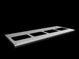 Rittal SV 9681.514 VX Roof plate, Wdepth 1100x400 mm, for cable entry glands