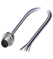 Pepperl+Fuchs V15S-M16-500 Receptacles, M12/M16, 5-pin