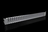 Rittal VX 8100.733 VX sistem rayı 23 x 89 mm, G/D için: 800 mm, paslanmaz çelik, 14301