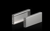 Rittal VX 8660.070 VX base/plinth trim panel, sides, H: 100 mm, for D: 400 mm, stainless steel, 14301