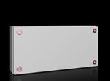 Rittal KX 1504.000 KX terminal kutusu, GYD: 400x200x120 mm, çelik sac, montaj plakasız, kapaklı, kablo giriş plakasız