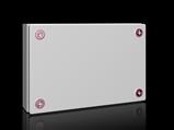 Rittal KX 1517.000 KX terminal kutusu, GYD: 300x200x80 mm, çelik sac, montaj plakasız, kapaklı, kablo giriş plakasız