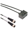 Pepperl+Fuchs VBA-2E2A-G10-ZEJXE2J-1M-2V1-G G10 ultra compact module, 2 inputs, 2 outputs