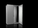Rittal VX 8285.000 VX Modüler pano sistemi, GYD: 1200x1800x500 mm, çelik sac, montaj plakalı, ön tarafta çift kapılı