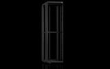 Rittal IT 7100.510 OCP door set, comprising a one-piece front door and two-piece rear door, RAL 9005, for OCP ORV3 rack, 44 U