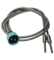 Pepperl+Fuchs LME 18-2,3-0,5-K3 Glass fiber optic - thru-beam with metal covering