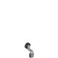 Pizzato VN A00KE-V38 Adjustable shaped metal revolving lever with technopolymer roller Ø 20 mm, with external metallic parts in stainless steel