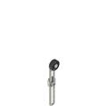 Pizzato VN A00KP Adjustable length straight metal revolving lever with technopolymer roller Ø 20 mm