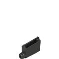 Pizzato VF MKCH13 Protection terminal cover for vertical faston terminals and with wire trap cable gland