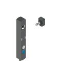 Pizzato NS D4AZ1SRK-F41N115 NS series safety switch with lock and integrated control devices, with actuator