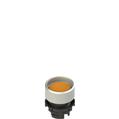 Pizzato E2 1PL2P8290 Illuminated orange booted pushbutton