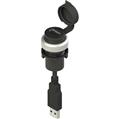 Pizzato E2 1USB9CN5 USB socket 20 EROUND series