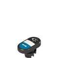 Pizzato E2 1PDRL1AADL Double lower flush pushbutton, with marking