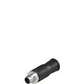 Pizzato VF CCMP5DM04 Field wireable M12 plug, straight, 5 poles, for multipolar cables