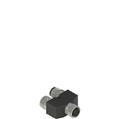 Pizzato VF CY203P0 M12 connector, Y-shaped, for series connections without cable