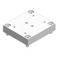 Dopag 480.01.20 Adaptor plate M8 (72x84 mm) to M6 (40x70 mm)