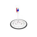 Dopag 505.320.0 Follower plate ethylene-propylene