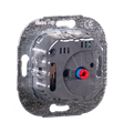 Alre RTBSU-401.265#00 Room thermostat, flush-mounted, 24V AC/V DC, two-way contact, heating/cooling switch